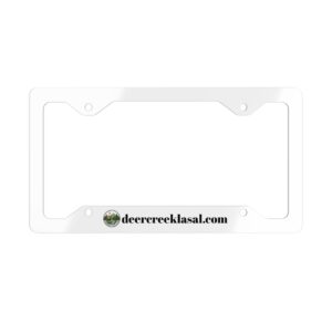 Metal License Plate Frame