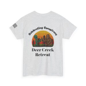 Celebrating Conspiracy Unisex Tee - Deer Creek Retreat and Lasal Lookout an Airbnb near Moab Utah in Lasal, Ut