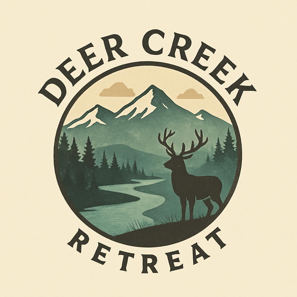 The design is to convey the connection between water, sky, mountains, and wildlife.